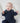 Bobbi Balloon Bomuldsstrik Sæt Cotton Set Navy Blue