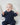 Bobbi Balloon Bomuldsstrik Sæt Cotton Set Navy Blue