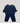 Bobbi Balloon Bomuldsstrik Sæt Cotton Set Navy Blue