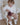 Bobbi Balloon Hør Bomuld Bodystocking - Rund krave Romper Ivory