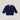 Bobbi Balloon Klassisk strik sweater Sweater Navy Blue