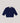 Bobbi Balloon Klassisk strik sweater Sweater Navy Blue