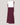 Bobbi Balloon Knæstrømper - Vintage Red Socks Merlot Red