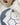Bobbi Balloon Skjorte med mørkeblå kant - Snow white Shirt Classic White