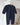 Bobbi Balloon Klassisk strik heldragt Jumpsuit Navy Blue