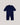Bobbi Balloon Klassisk strik heldragt Jumpsuit Navy Blue